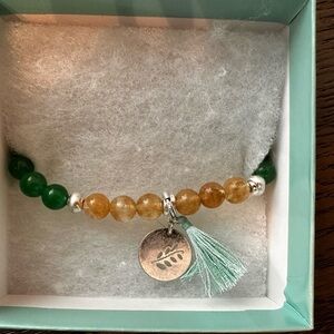 JBloom “Jade” Bead stretch bracelet